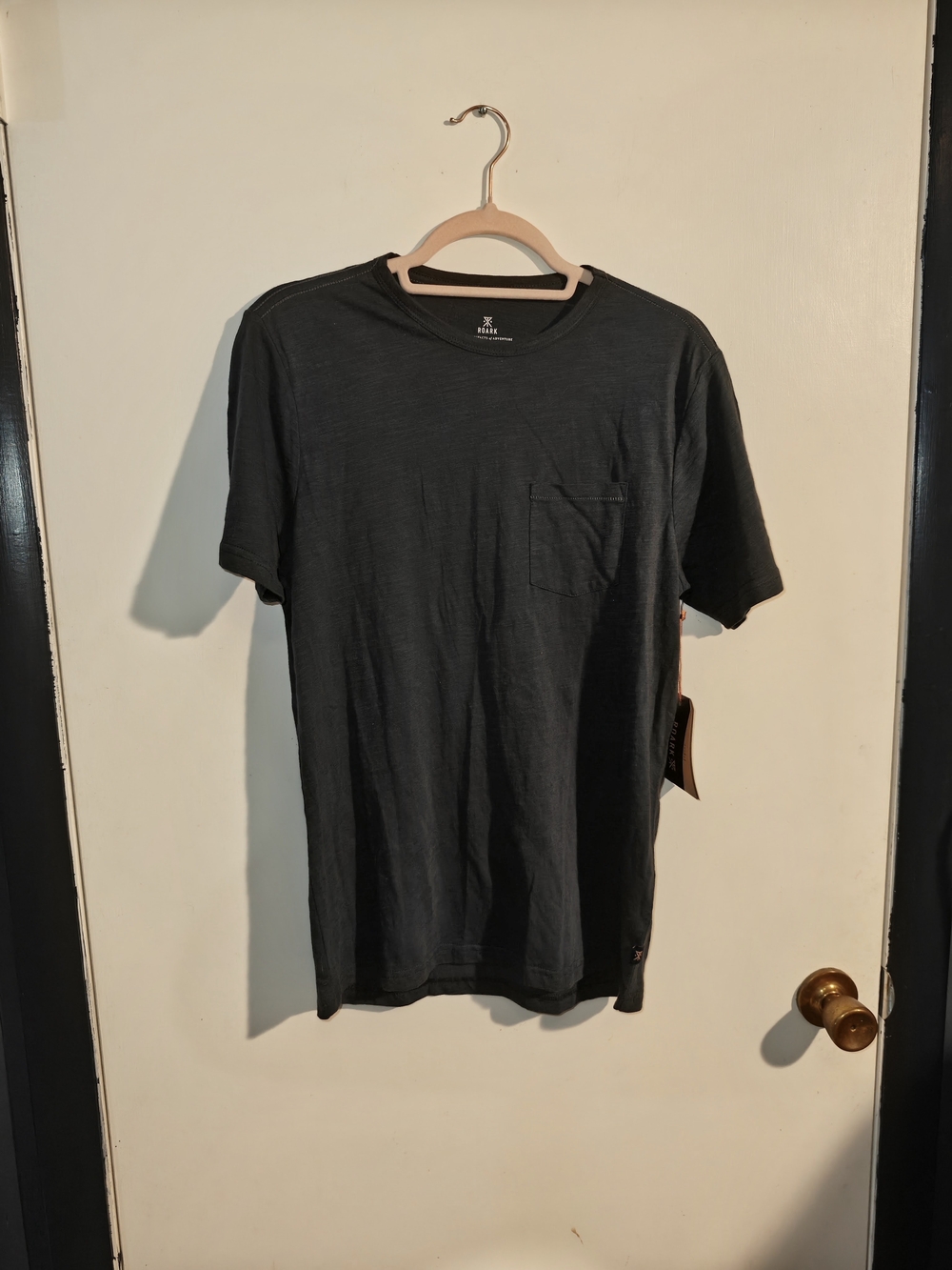 Roark Dark Blue Short Sleeve Pocket Tee